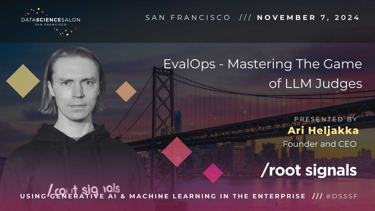 Keynote: EvalOps - Mastering The Game of LLM Judges